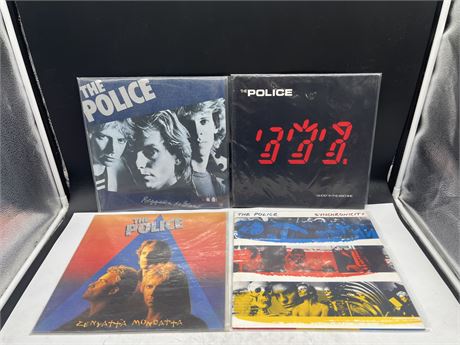 4 THE POLICE RECORDS - VG+