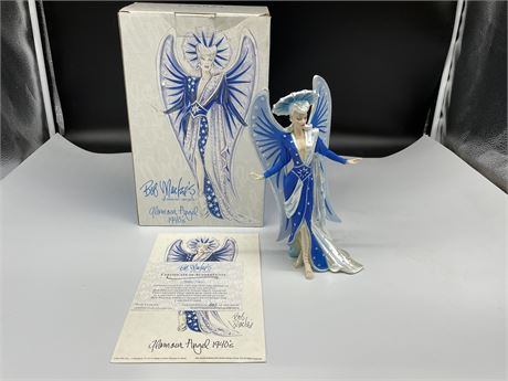 BOB MACKIE’S GLAMOUR ANGEL 1940’S FIGURE - CARLTON CARDS