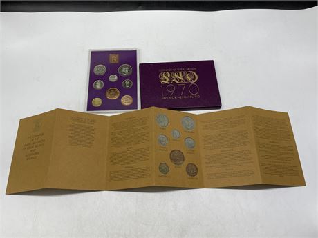 ENGLAND 1970 PROOF COIN SET UNCIRCULATED