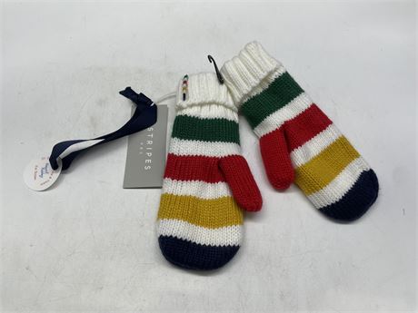 (NEW WITH TAGS) HUDSONS BAY MITTS