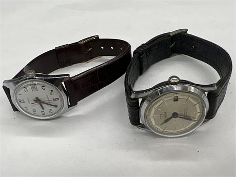 TENOR SWISS MOVE & TIMEX WATCHES