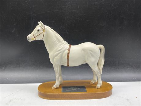 BESWICK CHAMPION WELSH MOUNTAIN PONY (REPAIRED EAR) 9”