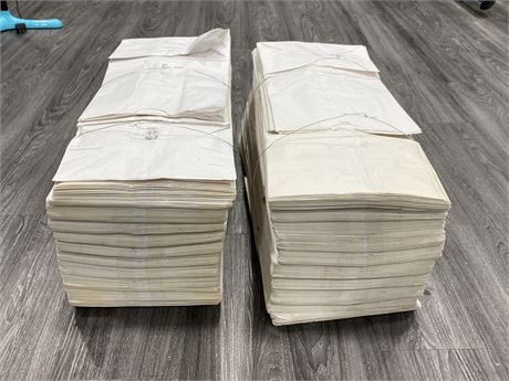 BULK LOT OF PAPER BAGS (26”x11”)