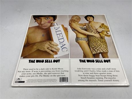 SEALED - THE WHO SELLOUT DOUBLE VINYL