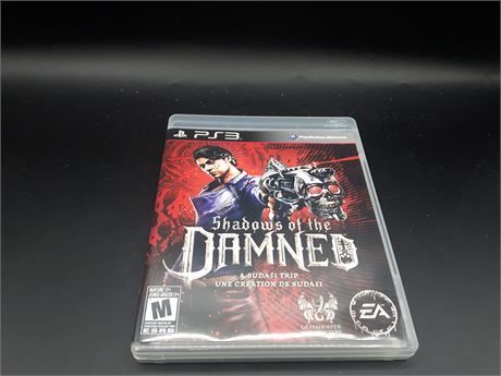 SHADOWS OF THE DAMNED - VERY GOOD CONDITION - PS3