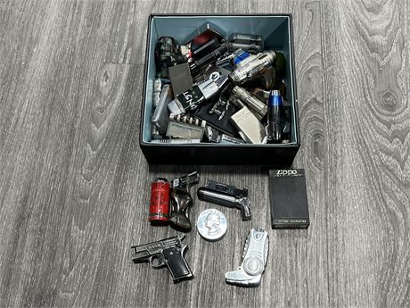 COLLECTION OF LIGHTERS