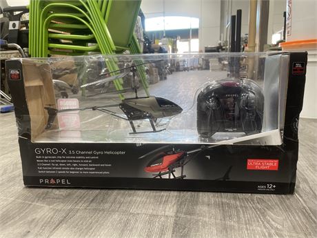 GYRO-X 3.5 CHANNEL GYRO INDOOR RC HELICOPTER BY PROPEL