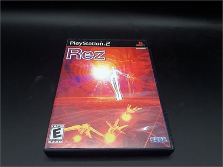 REZ - CIB - VERY GOOD CONDITION - PS2