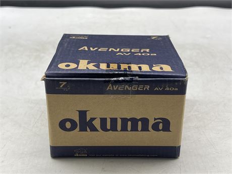 NEW OKUMA AVENGER AV 40A SPINNING REEL IN BOX