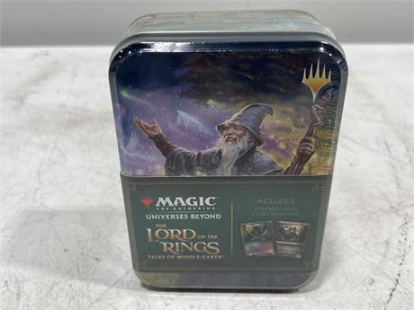 SEALED MAGIC LORD OF THE RINGS TIN