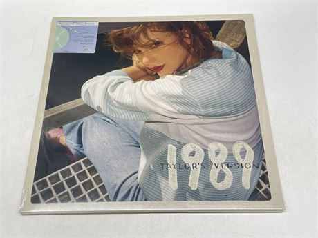 SEALED - TAYLOR SWIFT - 1989 TAYLOR’S VERSION W/ AQUAMARINE GREEN VINYL 2 LP’S