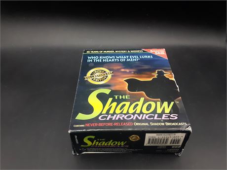 THE SHADOW CHRONICLES - MUSIC CD BOX SET - EXCELLENT CONDITION