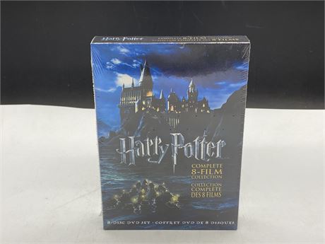 SEALED HARRY POTTER COMPLETE 8-FILM DVD COLLECTION