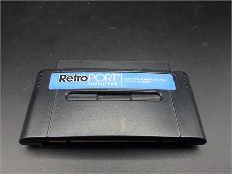 RETRO PORT ADAPTER (PLAY NES GAMES ON SNES)  - VERY GOOD CONDITION