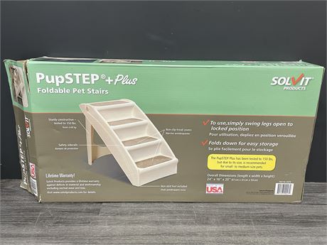 PUPSTEP PLUS FOLDING PET STAIRS