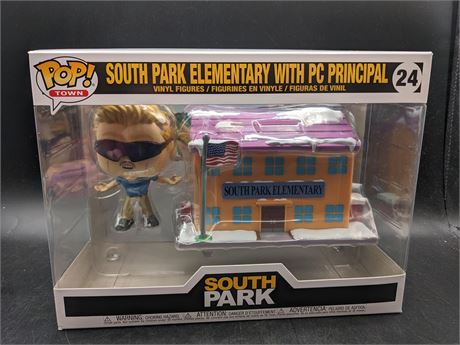 HIGH VALUE - SOUTH PARK ELEMENTARY WITH PC PRINCIPAL (LARGE FUNKO POP #24)