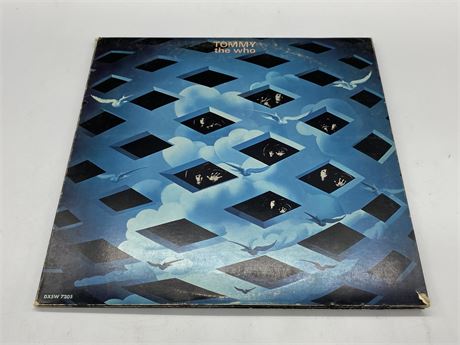THE WHO - TOMMY 2LP - VG+
