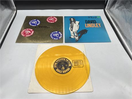 2 MISC RECORDS - GRAND FUNK IS YELLOW VINYL - (VG+)