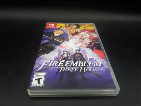FIRE EMBLEM THREE HOUSES - VERY GOOD CONDITION - SWITCH