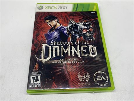 XBOX 360 - SHADOW OF THE DAMNED W/ MANUAL