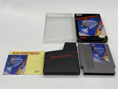 AIR FORTRESS - NES COMPLETE W/BOX & MANUAL