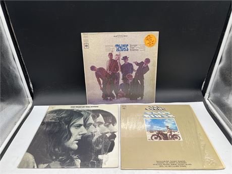 3 THE BYRDS RECORDS - VG+