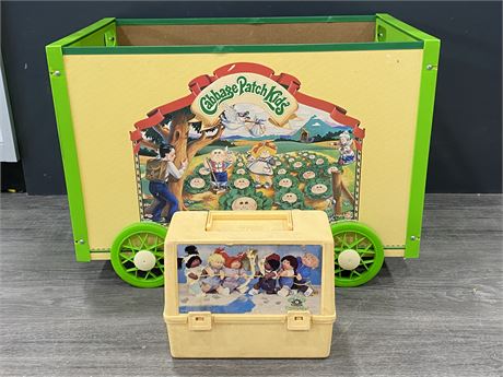 CABBAGE PATCH LUNCHBOX & TOY BOX (24”X17”)