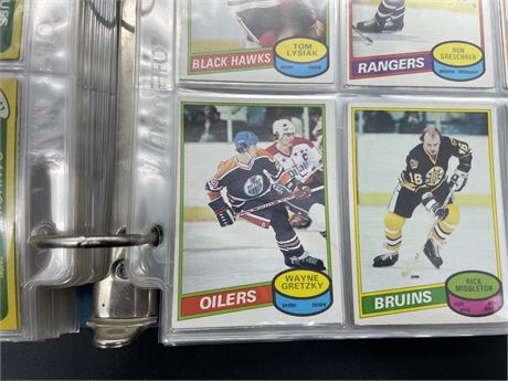1980-81 OPC (FULL SET) 396 cards MINT GRETZKY 2YEAR + MESSIER & BOURQUE ROOKIES