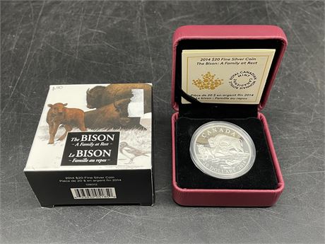 14’ $20 ROYAL CANADIAN MINT FINE SILVER COIN