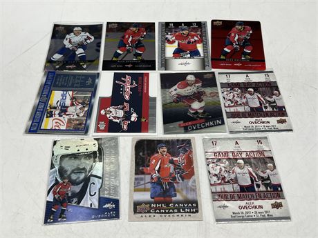 LOT OF OVECHKIN CARDS