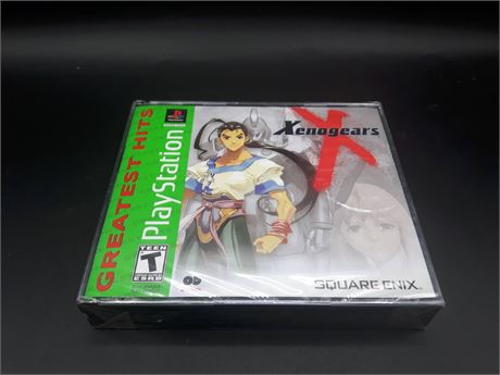 SEALED - XENOGEARS (RARE) - PLAYSTATION ONE