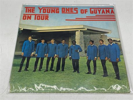 THE YOUNG ONES OF GUYANA ON TOUR - VG - (slightly scratched)