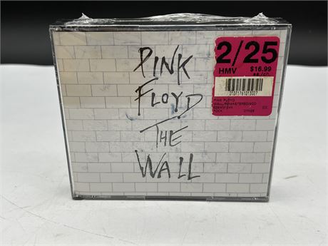 SEALED PINK FLOYD THE WALL CD