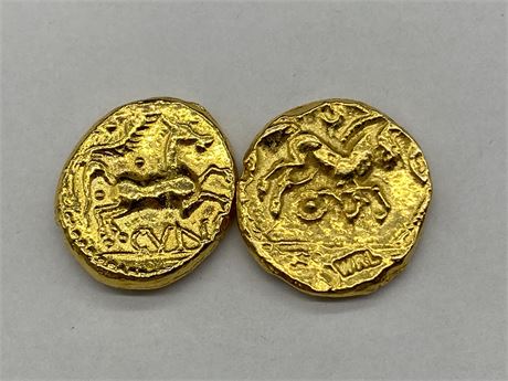 2 GOLD PLATED COINS — WESTAIR REPRODUCTIONS LTD. (0.75”)