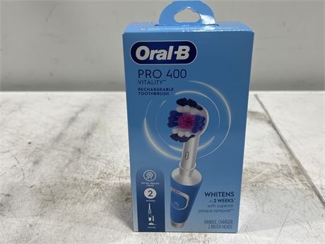 (NEW) ORAL-B PRO 400 TOOTHBRUSH