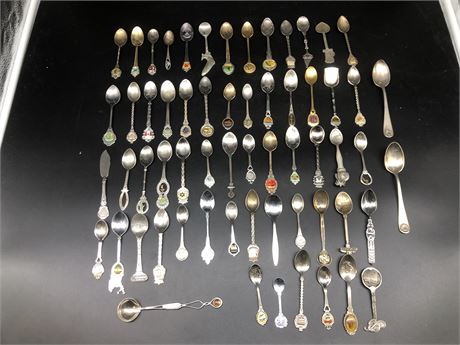 (50) COLLECTION OF SPOONS