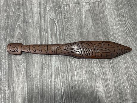 INDIGENOUS SIGNED CARVING (20”)