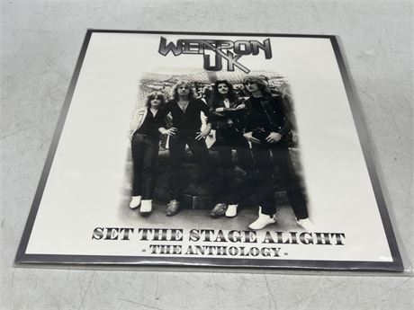 LIMITED EDITION OUT OF 300 WEAPON UK - SET THE STAGE ALRIGHT - MINT (M)