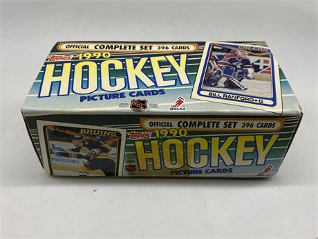 COMPLETE TOPPS 1990 NHL SET