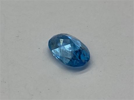 LARGE NATURAL BLUE TOPAZ STONE (APPROX. 4 CARATS)
