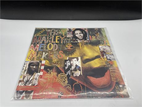 ZIGGY MARLEY & THE MELODY MAKERS - BRIGHT DAY - EXCELLENT (E) - OG INNER SLEEVE
