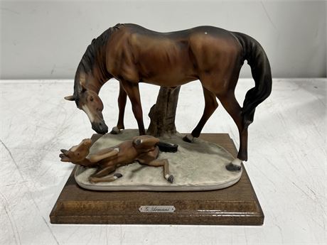 G. ARMANI HORSE FIGURE (7” tall)