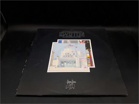 LED ZEPPELIN - 1ST PRESSING (G) GOOD CONDITION - SCRATCHED - VINYL