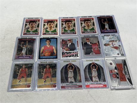 14 ANDREA BARGNANI ROOKIE / AUTO CARDS