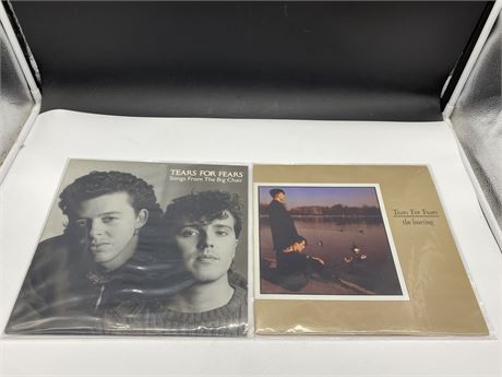 2 TEARS FOR FEARS RECORDS - EXCELLENT (E)
