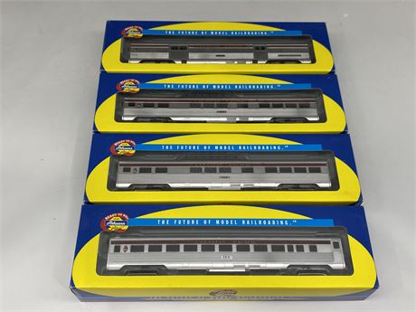 4 ATHEARN TRAIN MODELS - RETAIL $88 COMBINED