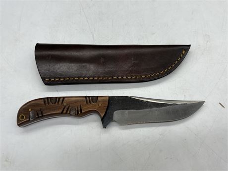 KNIFE W/SHEATH (9”)
