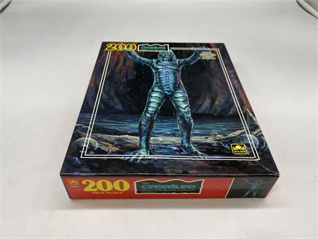 VINTAGE UNOPENED CREATURE FROM THE BLACK LAGOON PUZZLE