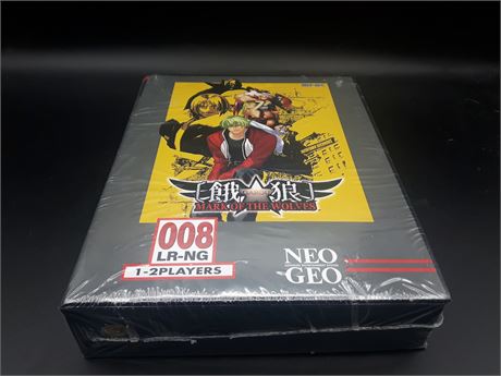 SEALED - MARK OF THE WOLVES - CE - PS4 - LIMITED RUN (NEO GEO BOX EDITION)