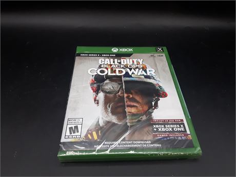 SEALED - CALL OF DUTY COLD WAR - XBOX SERIES X / XBOX ONE